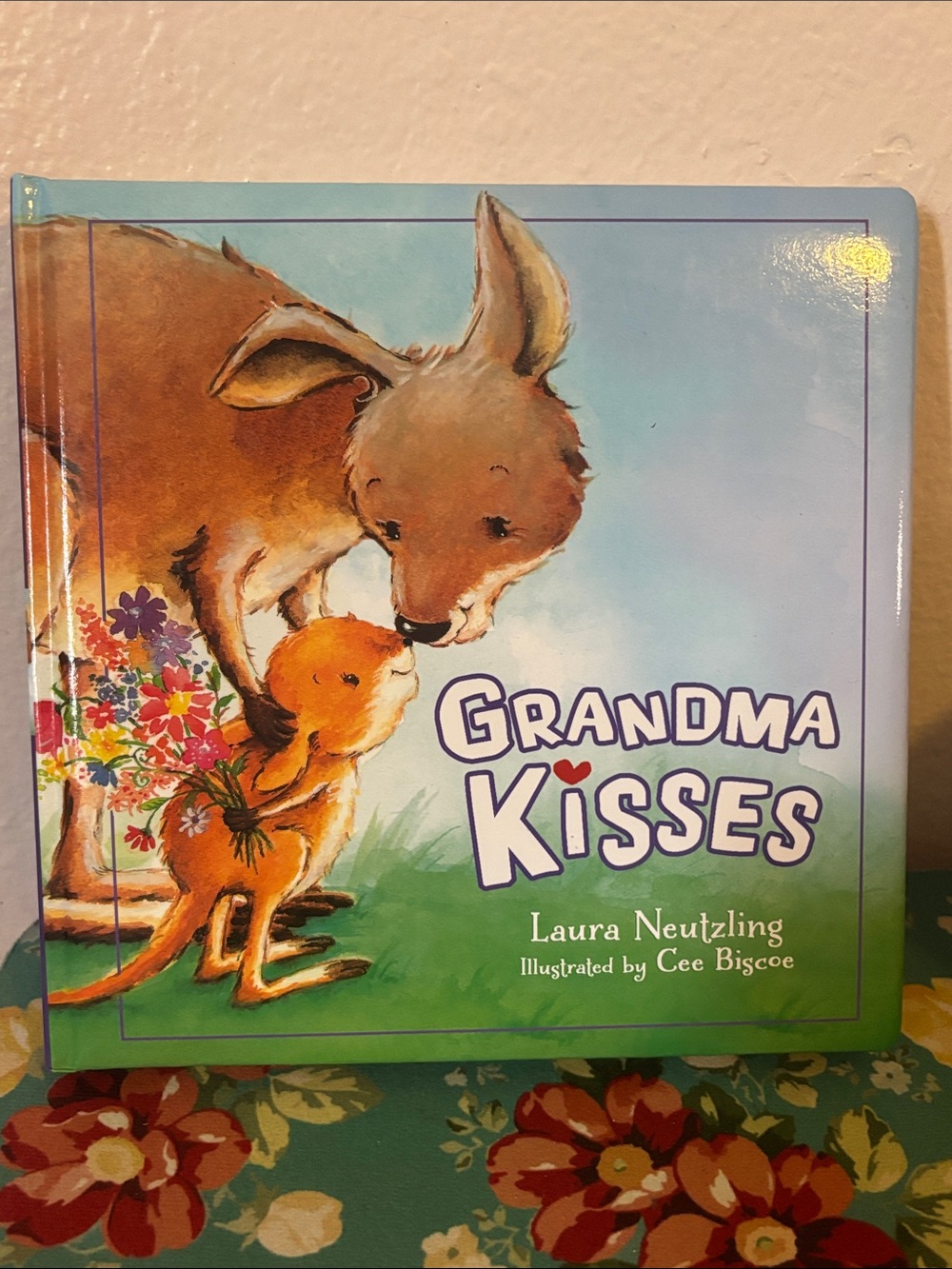 Grandma Kisses Hardcover Book